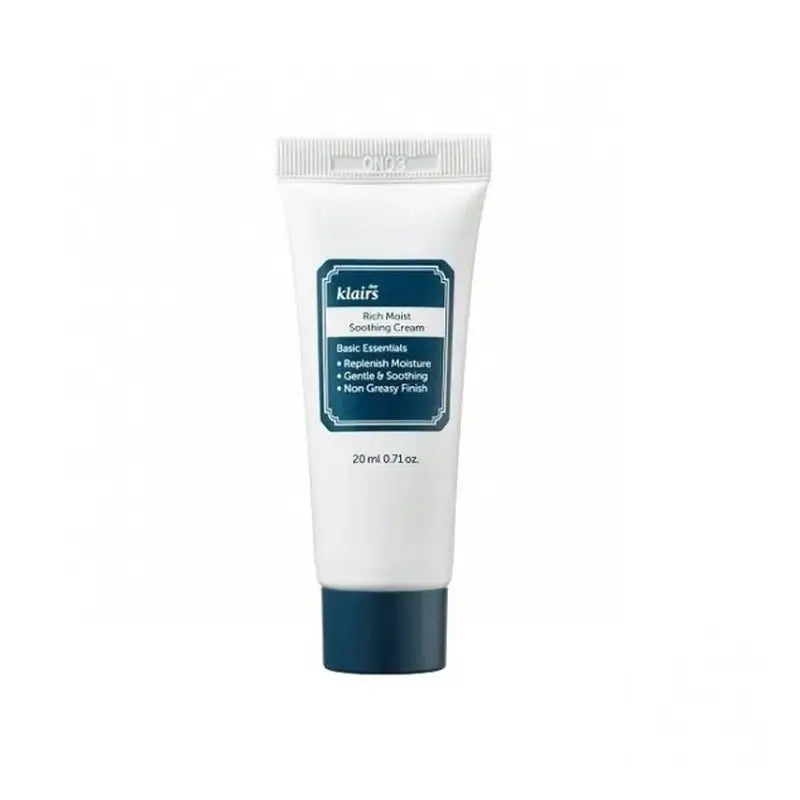 Klairs Rich Moist Soothing Cream, 20 g