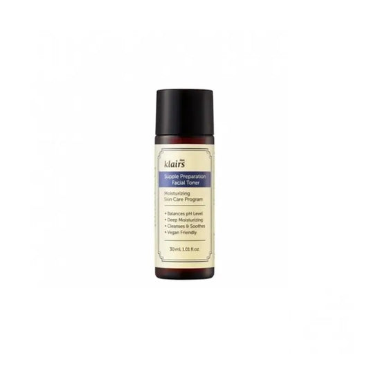 Klairs Supple Preparation kasvojen toneri, 30 ml