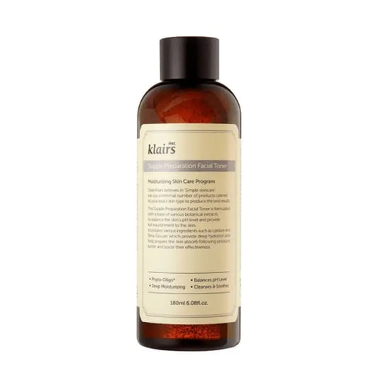 Klairs Supple Preparation -kasvovesi, 180 ml