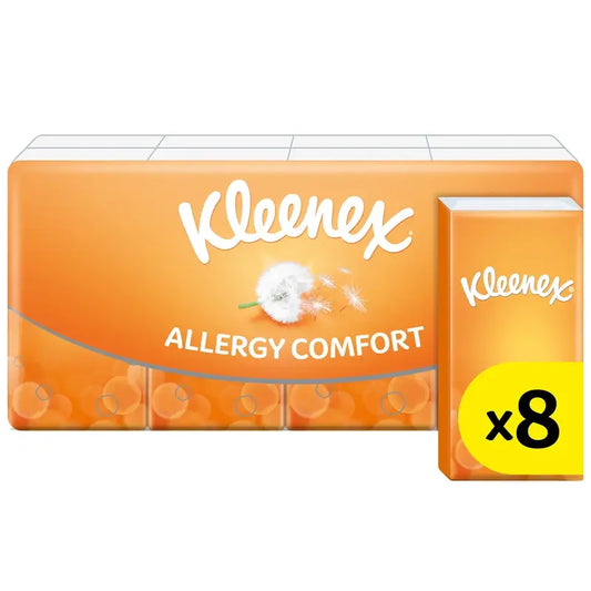 Kleenex Allergy -taskuliinat, 8 kpl