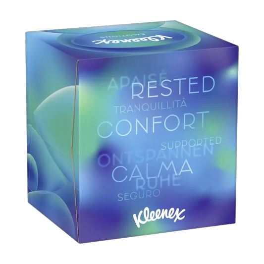 Kleenex Cubo Collection kasvojen pyyhkeet, 48 kpl