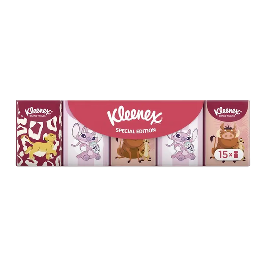 Kleenex Disney -taskuliinat, 15 kpl