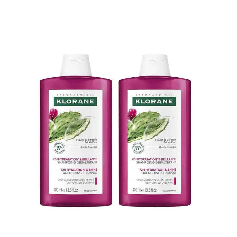 Klorane Barbaria Fig Shampoo, 2X400 Ml