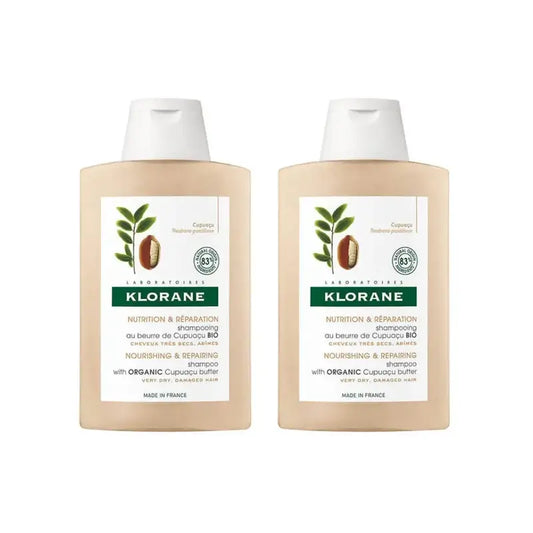 Klorane Cupuaçu-voishampoo, 2 x 200 ml 