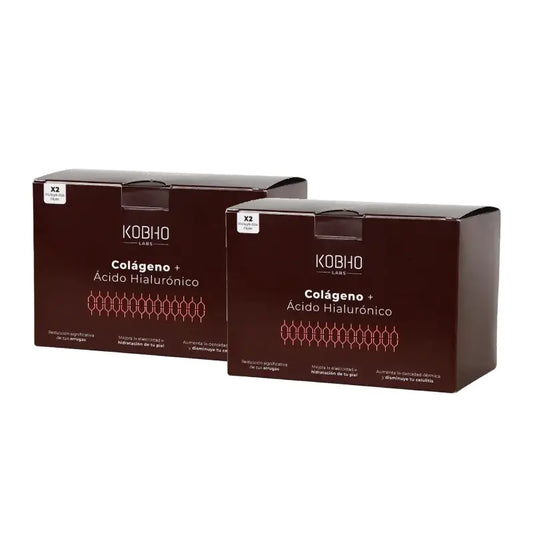 Kobho Labs Duplo Kollageeni + hyaluronihappo, 2 x 40 ampullia