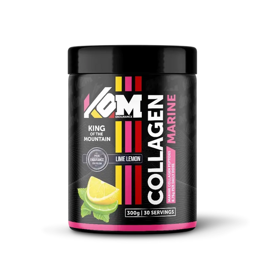 Kom Endurance Nivelet Urheiluravinto, merikollageenipurkki, sitruunanmakuinen, 300 g 