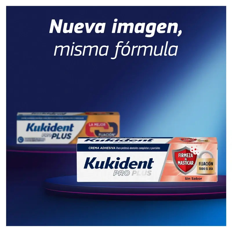 Kukident Duplo Pro Plus – purun kovuus, 2 x 57 g