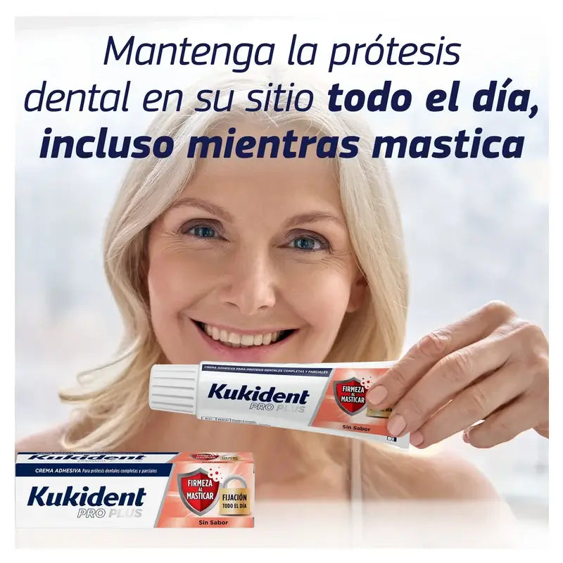 Kukident Triplo Pro Plus - purentakestävyys, 3 x 57 g