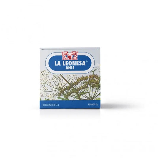 La Leonesa Anis, 10 pyramidimuotoista teepussia