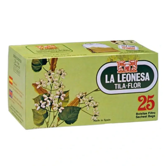 La Leonesa Tila Flor, 25 pyramidimuotoista teepussia