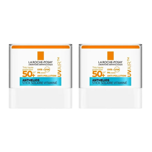 La Roche-Posay Anthelios Uvair Vitamin Sun Stick SPF50+, 2 x 10 ml