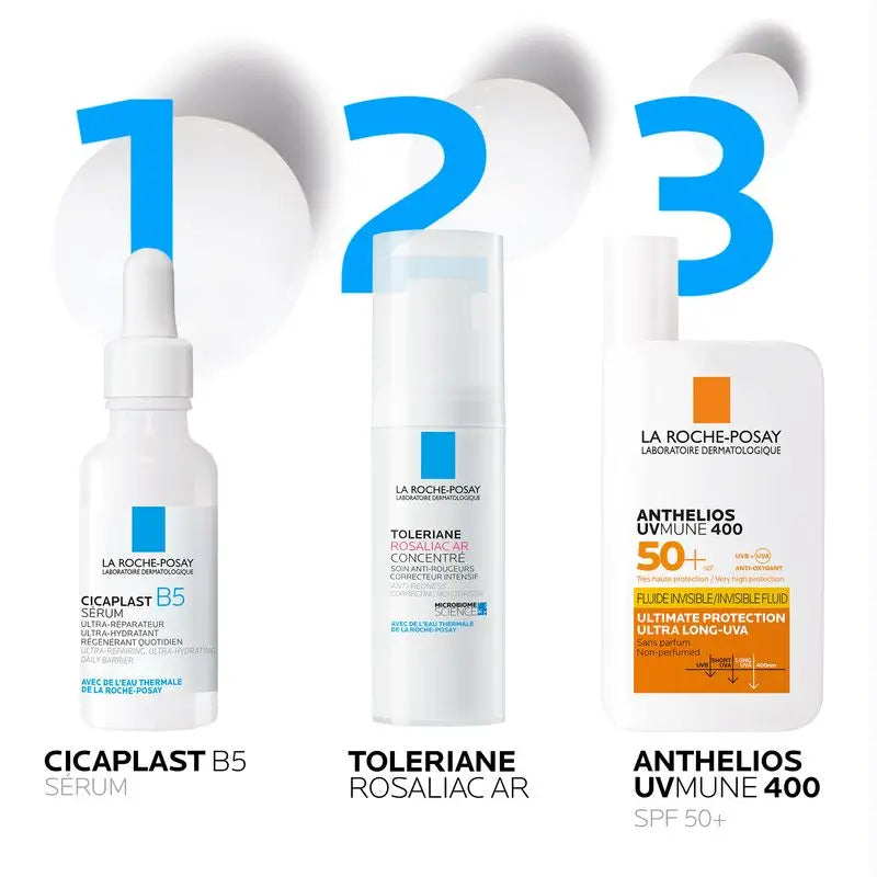 La Roche-Posay Cicaplast B5 -seerumi, 10 % B5-vitamiinia. Korjaava ja kosteuttava. Päivittäinen suoja. , 30 ml