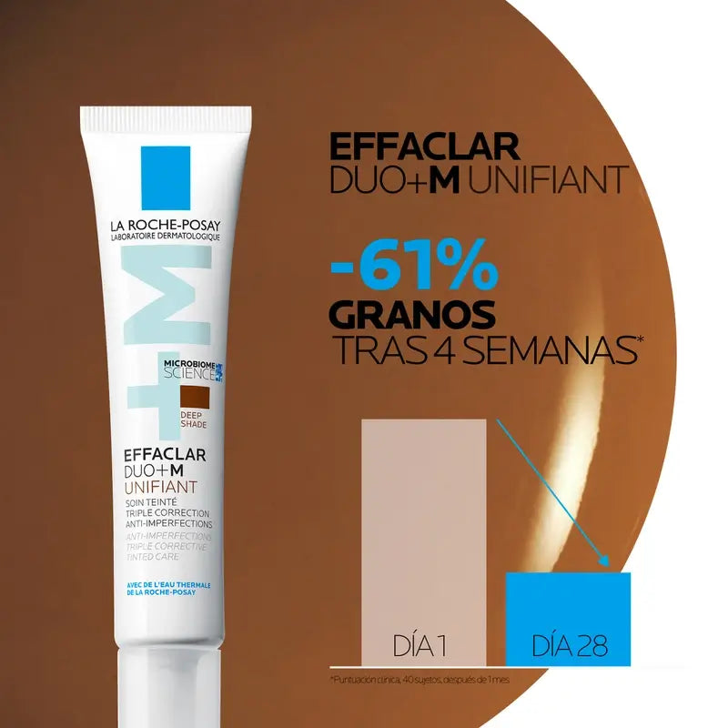 La Roche-Posay Effaclar Duo+M Unifiant Deep, 40 ml