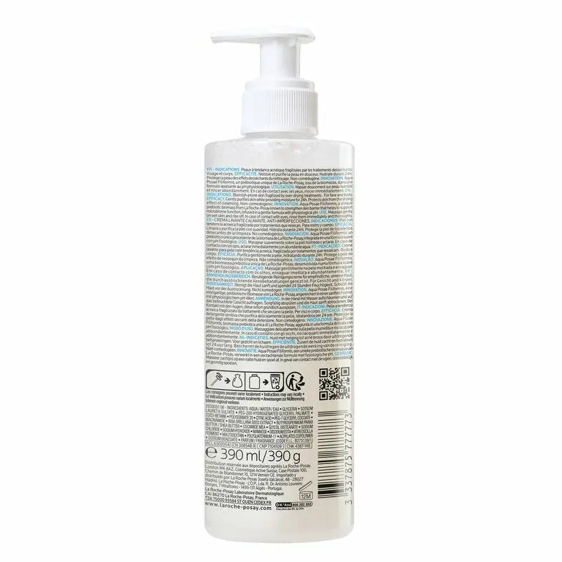 La Roche-Posay Effaclar H Iso-Biome puhdistusvoide 390 ml