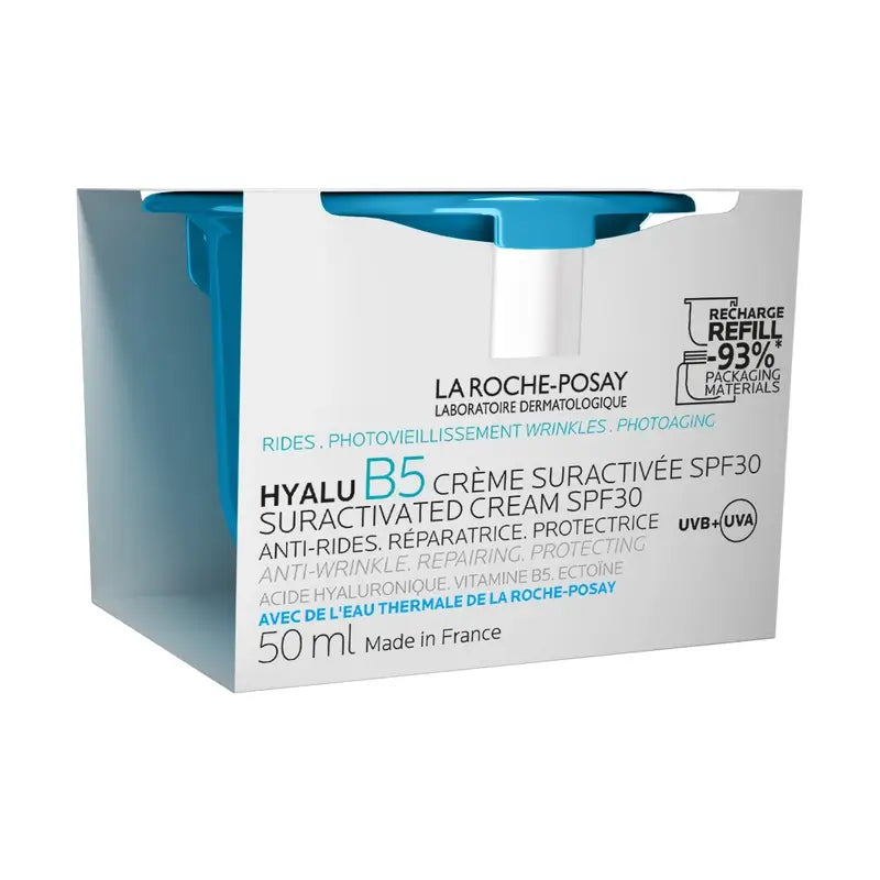 La Roche-Posay Hyalu B5 Suractivated -voide SPF30, täyttöpakkaus, 50 ml