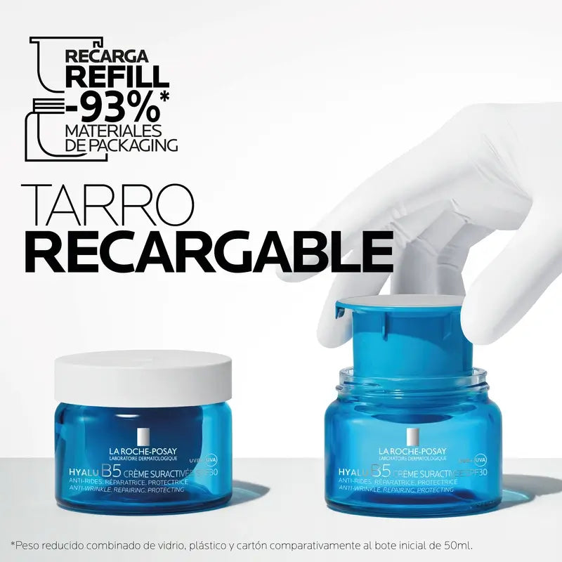 La Roche-Posay Hyalu B5 Suractivated -voide SPF30, täyttöpakkaus, 50 ml