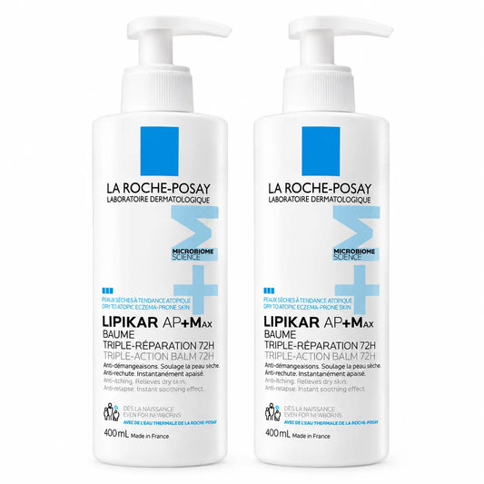 La Roche-Posay Lipikar Baume Ap+M, 2 x 400 ml:n pakkaus