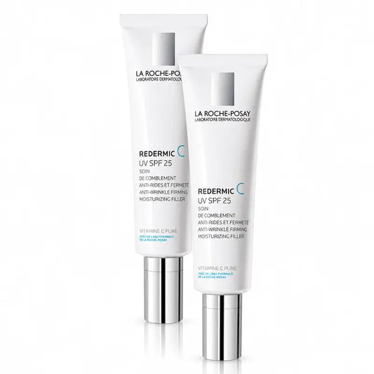 La Roche-Posay Redermic C UV Herkkä iho -pakkaus, 2 x 40 ml