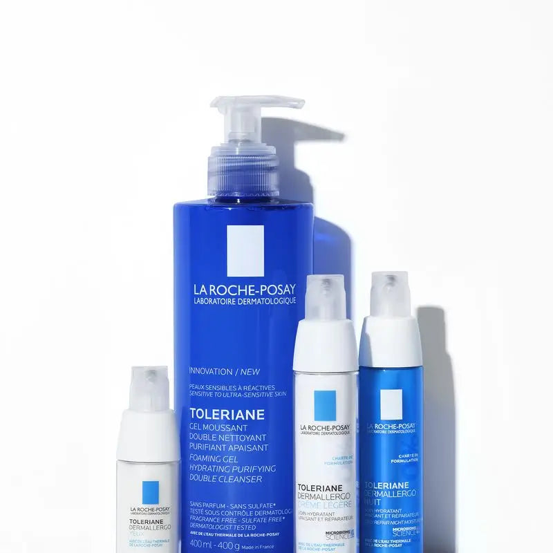 La Roche-Posay Toleriane -kaksitoiminen puhdistusvaahto, 400 ml