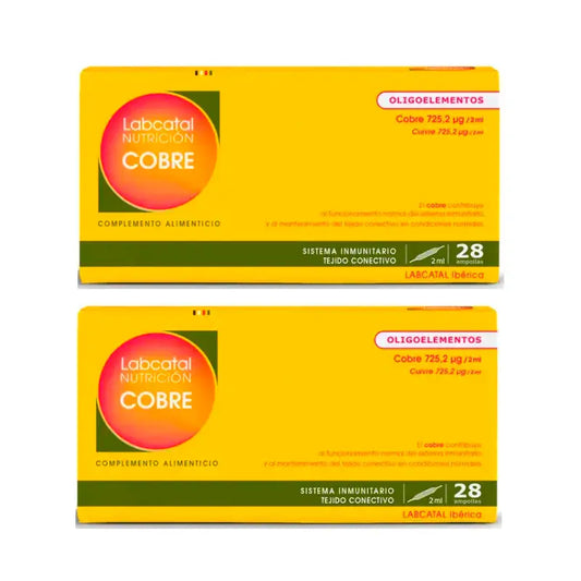 Labcatal Cobre, 2 x 28 ampullia 