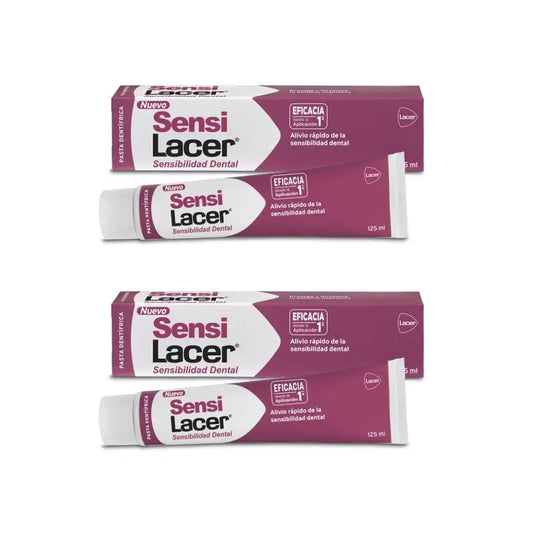 Lacer Duplo Sensilacer hammastahna, 2 x 125 ml