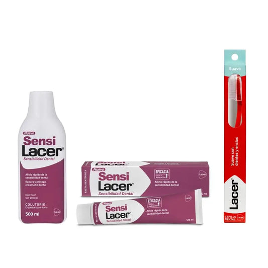 Lacer Pack Sensilacer Herkät hampaat (suuvesi + hammastahna + hammasharja)