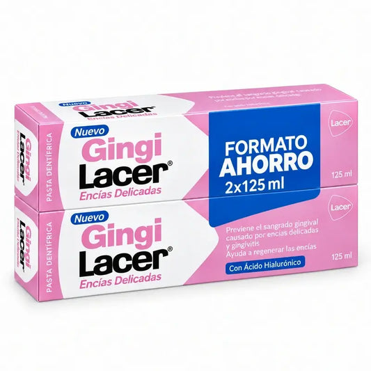 Lacer Gingilacer Duplo -hammastahna, 125 ml