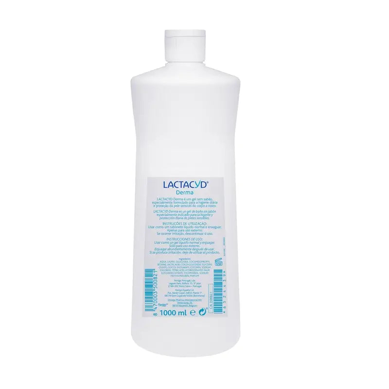 Lactacyd Derma Duplo hypoallergeeninen suihkugeeli, 2 kpl