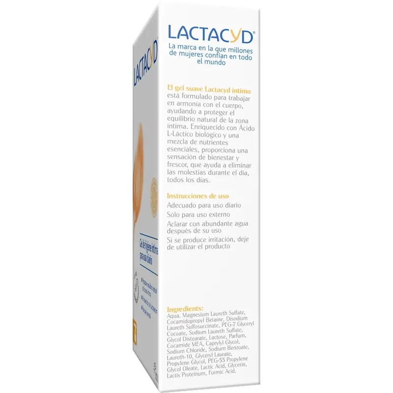 Lactacyd-geeli intiimihygieniaan, päivittäiseen käyttöön, 200 ml