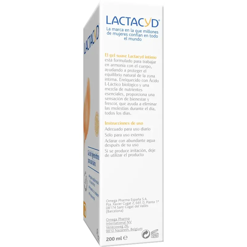 Lactacyd Duplo -geeli intiimihygieniaan, päivittäiseen käyttöön, 2 x 200 ml