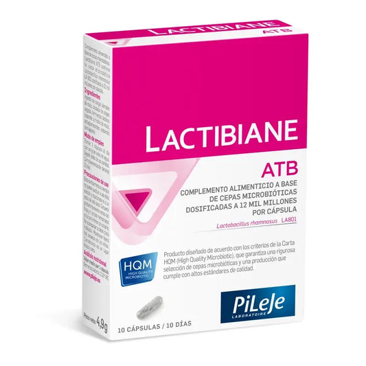 Lactibiane Atb – antibioottien lisäravinne, 10 kapselia