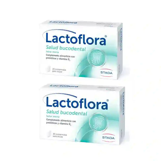 Lactoflora suunhoito, minttu, 2 x 30 tablettia 