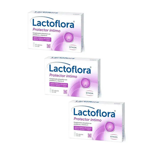 Lactoflora Intimisuojauspakkaus, 3 x 20 kapselia