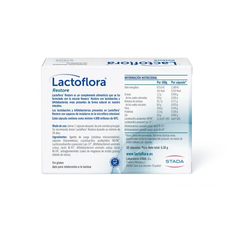 Lactoflora Restore 20 kapselia