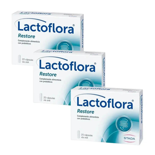 Lactoflora Restore Pack 3 x 20 capsules