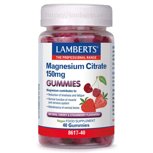 Lamberts Magnesium Citrate , 40 gummies