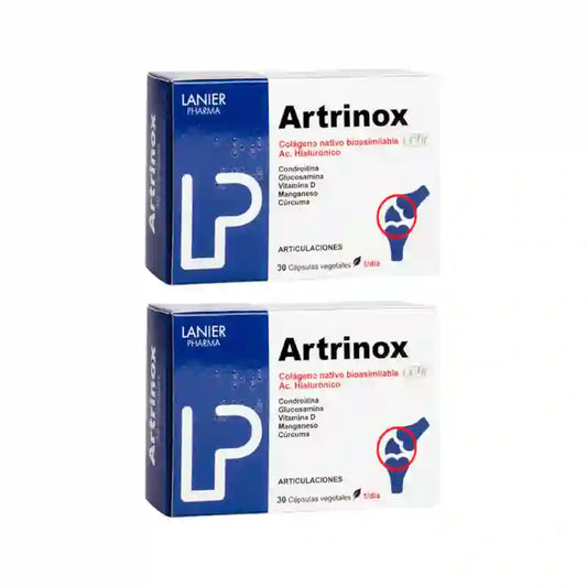 Lanier Pharma Artrinox -ravintolisä, 2 x 30 kasviperäistä kapselia 