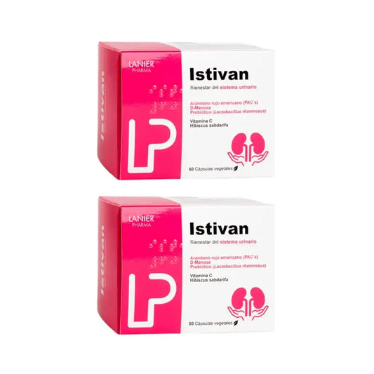 Lanier Pharma Istivan ravintolisä, 2 x 60 kasviskapselia 