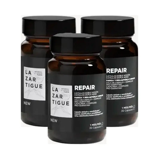 Lazartigue Repair Capsules, 3 x 30 ml:n pakkaus
