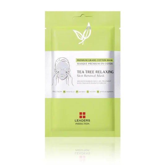 Leaders Tea Tree Relaxing Skin Renewal -kasvonaamio, 25 ml