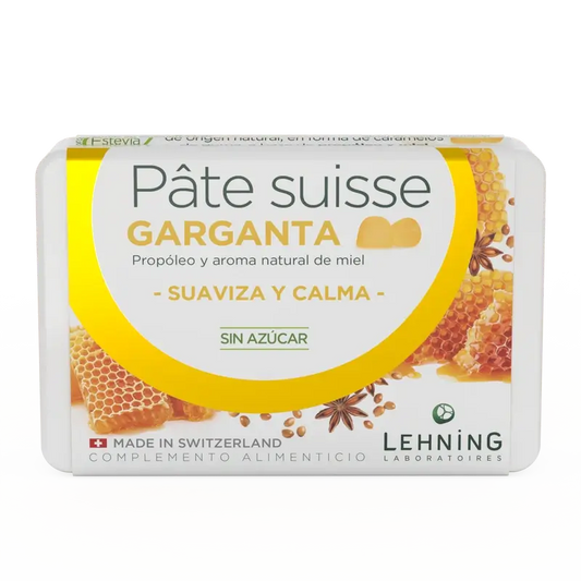 Lehning Pâte Suisse Throat, 40 sweets