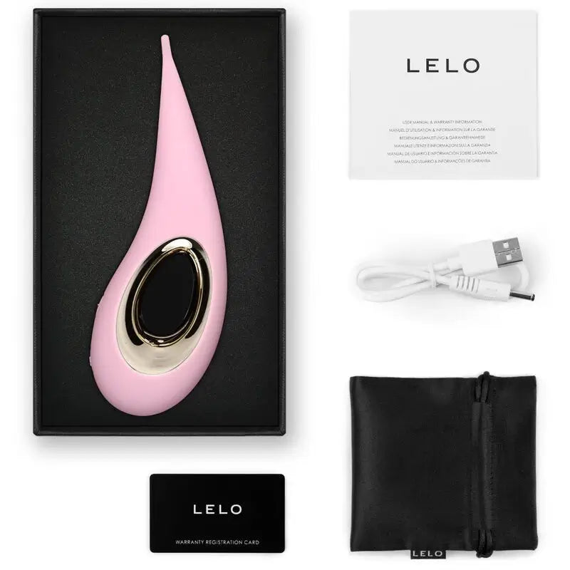 Lelo  Dot - klitorisstimulaattori – vaaleanpunainen