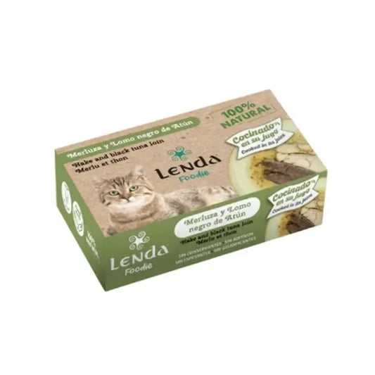 Lenda Foodie Kissa: Merluza ja Lomo Negro -tonnikala, 25 x 120 g