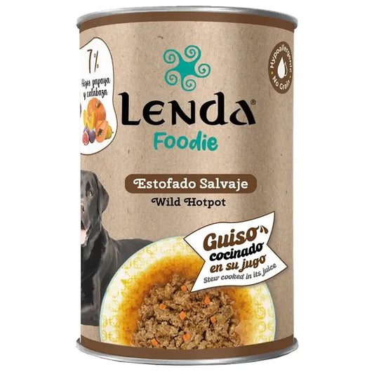 Lenda Foodie Villikoiran muhennos, 12 x 400 g