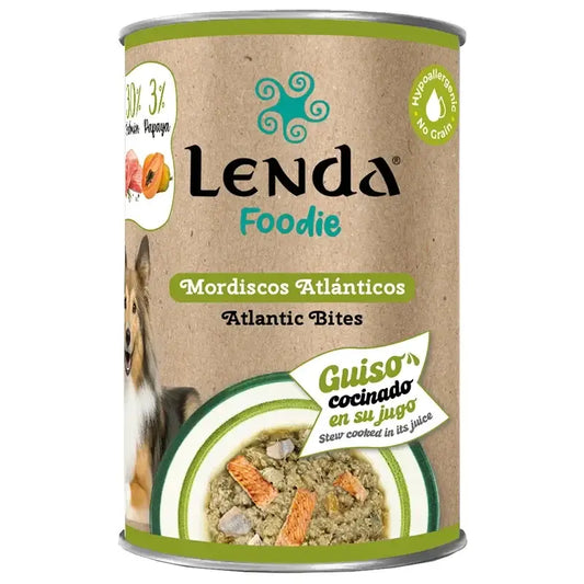 Lenda Foodie Perro Mordiscos Atlanticos, 12 x 400 g