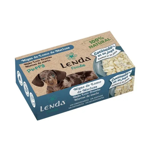 Lenda Foodie Perro Puppy Hake-merilohi, 25 x 120 g