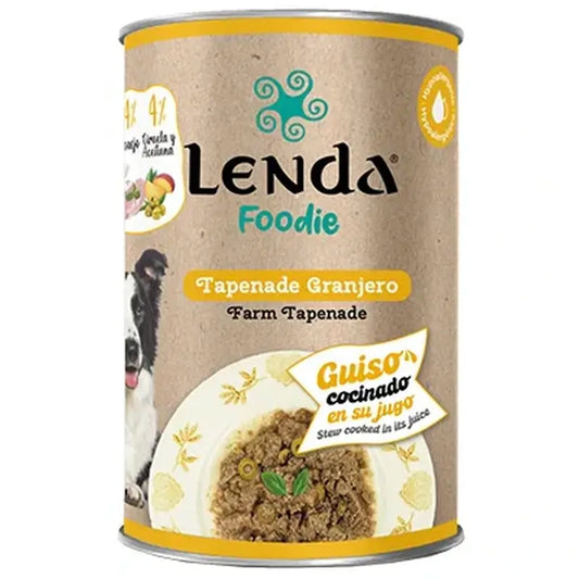 Lenda Foodie Tapena De Granjero -koiranruoka, 12 x 400 g