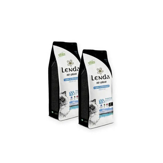 Lenda Gato Light Sterilized Grain Free, 2 x 2 kg:n pakkaus