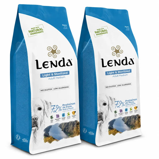 Lenda Aikuisten koirien Light, 2 x 12 kg