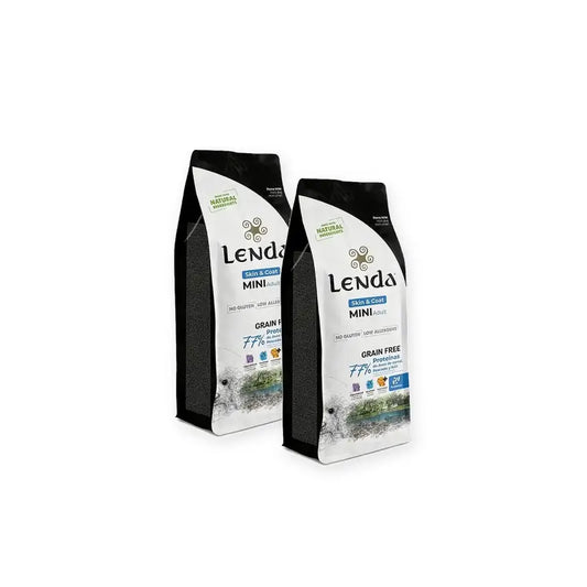 Lenda Perro Mini Hypoallergenic Grain Free, 2 x 2 kg:n pakkaus